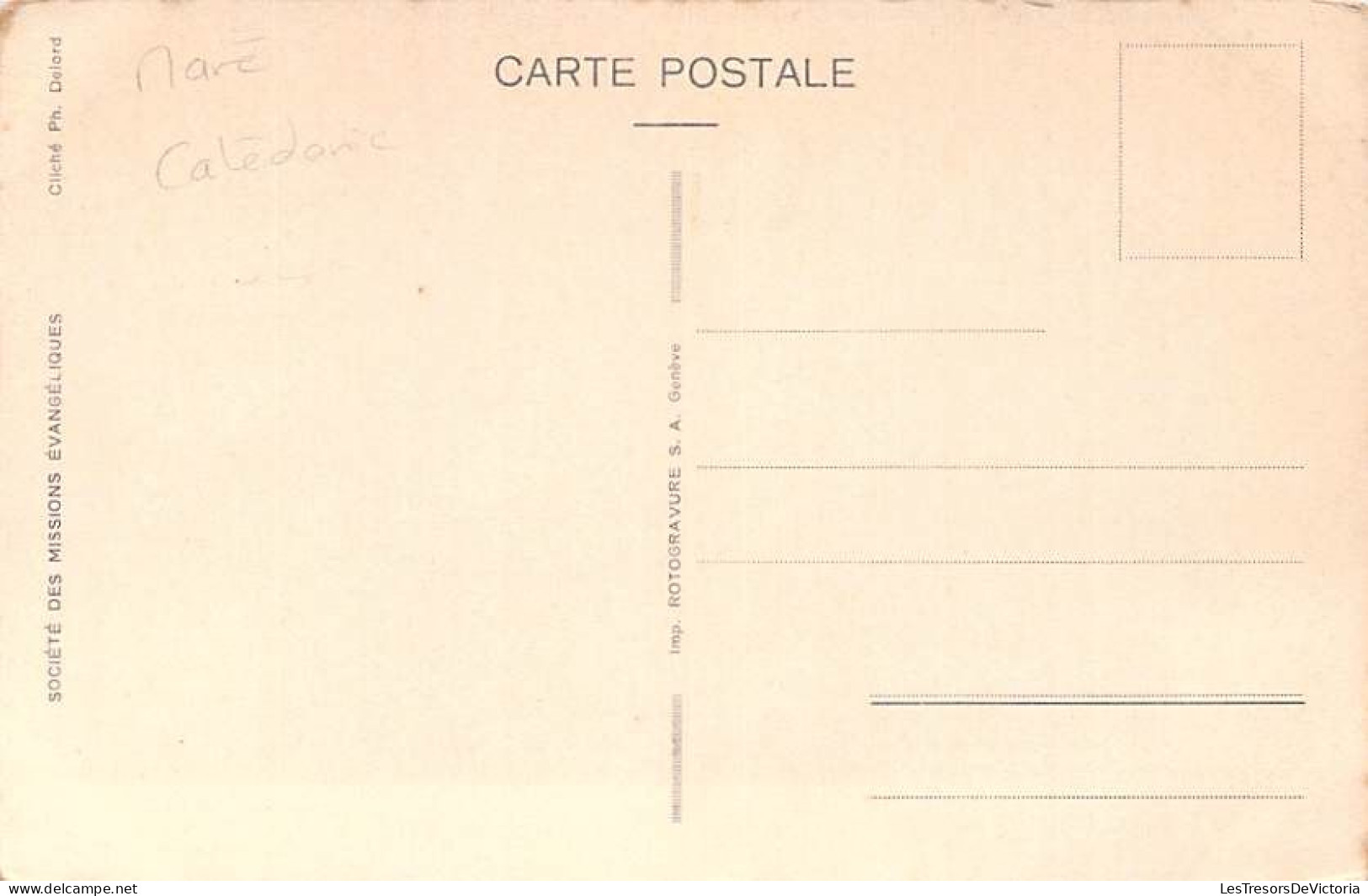 Nouvelle Calédonie - Maré - La Maison Coloniale - Animé - Société Des Missions évangéliques - Carte Postale Ancienne - Nouvelle-Calédonie