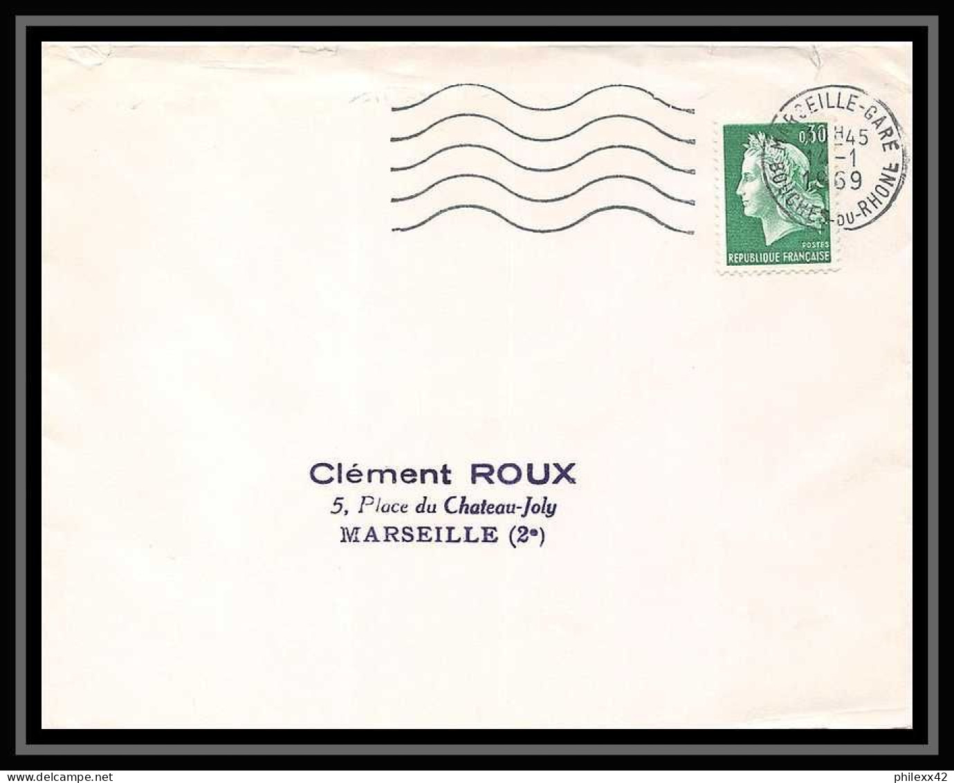 109401 lot de 31 Lettres Bouches du rhone Marseille Gare ferroviaire "