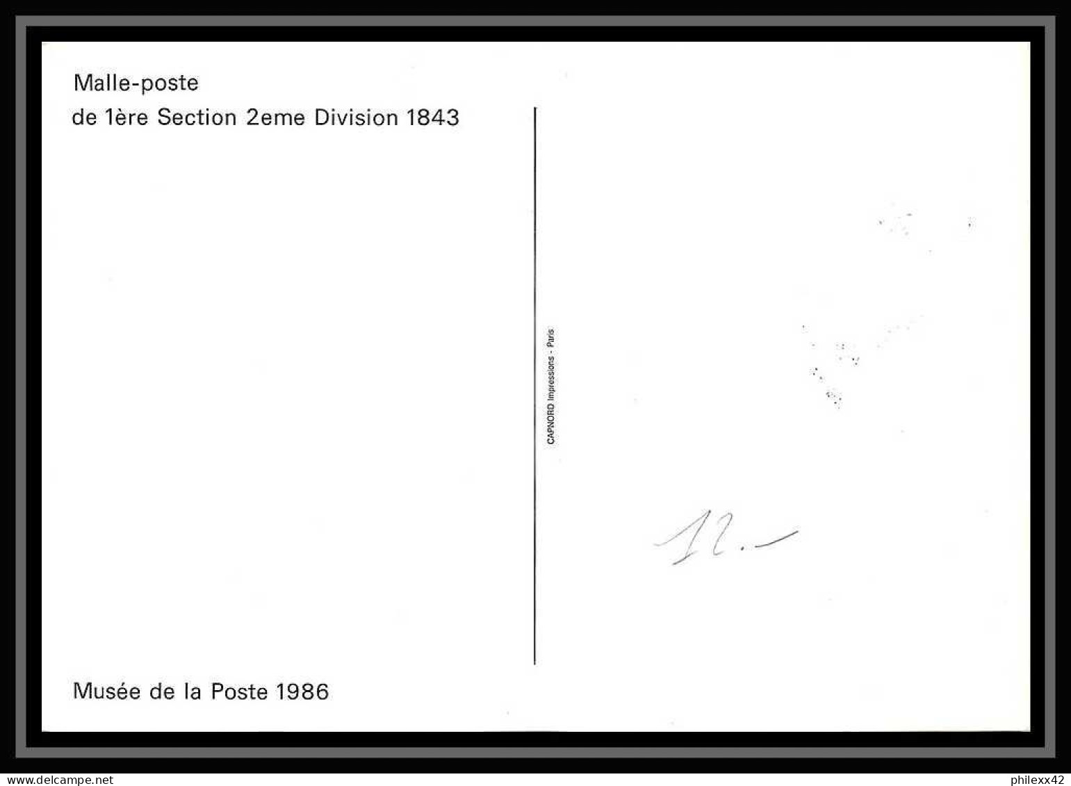 111135 Carte Maximum (card) Bouches Du Rhone N°2410 Aix Journée Du Timbre 1986 FDC Premier Jour  - 1980-1989