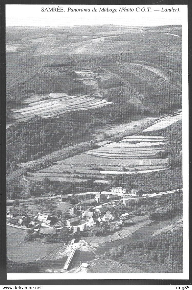 1980  --  BELGIQUE . SAMREE . PANORAMA DE MABOGE . 4A898 - Ohne Zuordnung