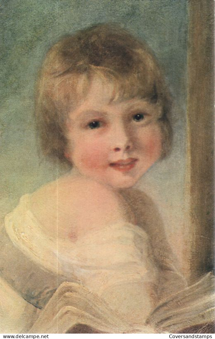 Hoppner - Jeune Femme Et Enfant (détail) - Malerei & Gemälde