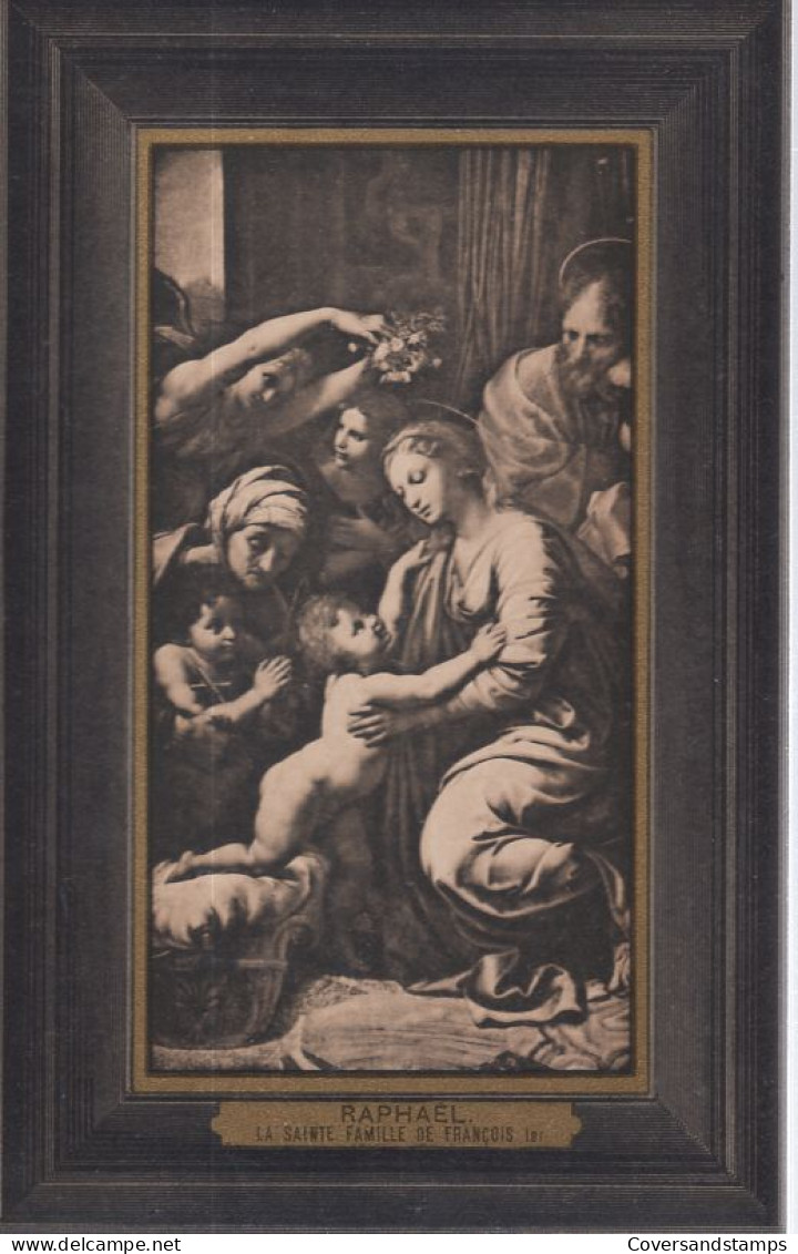 Raphaël - La Sainte Famille De François - Malerei & Gemälde