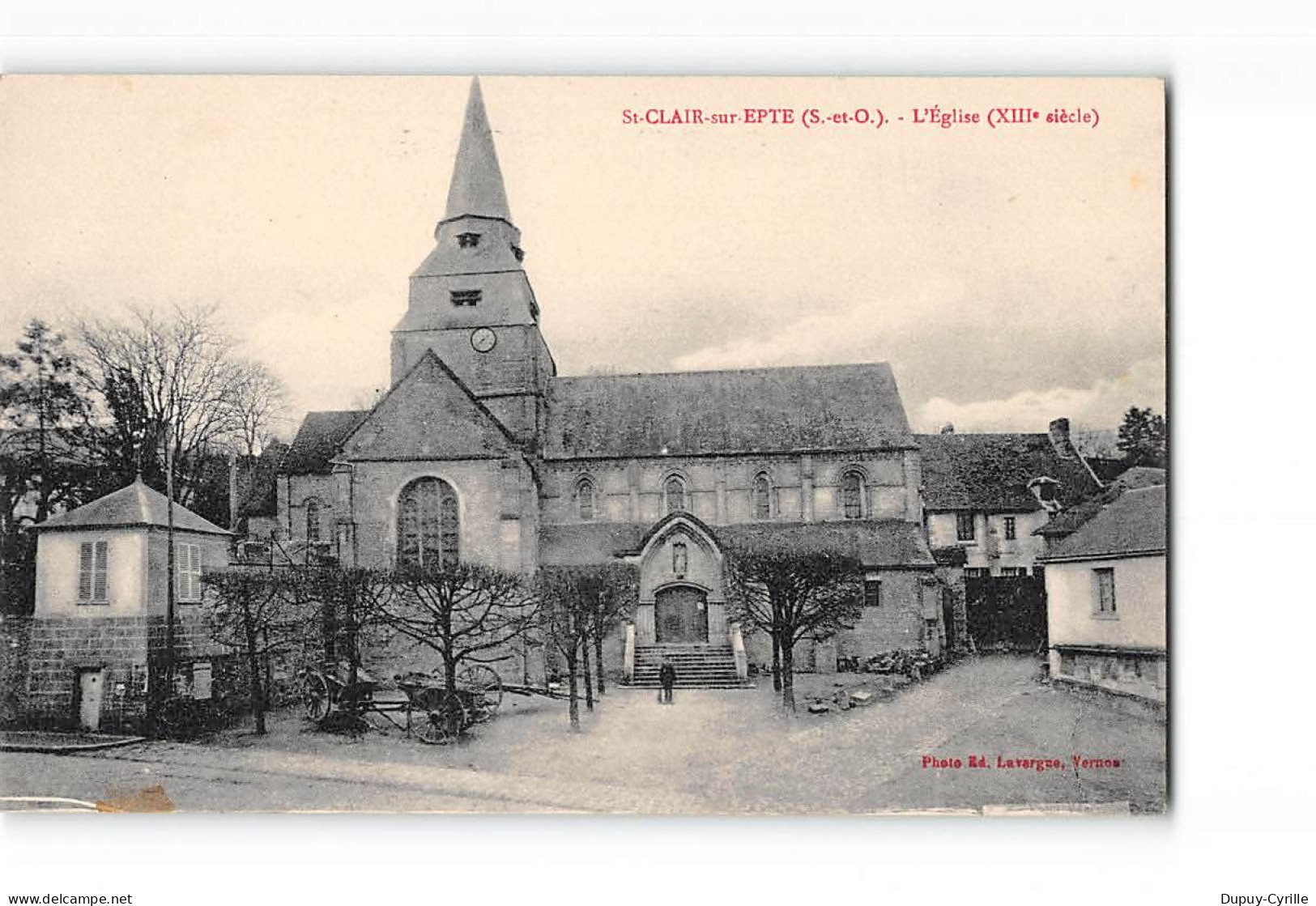 SAINT CLAIR SUR EPTE - L'Eglise - Très Bon état - Saint-Clair-sur-Epte