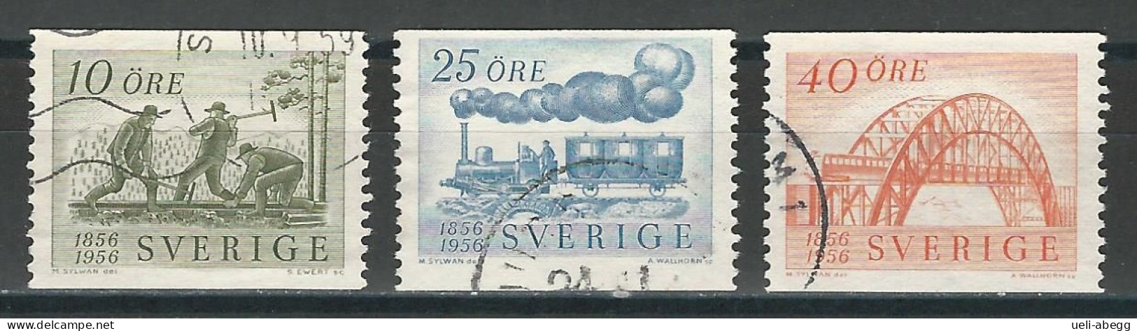 Schweden Mi 418-20 O - Oblitérés