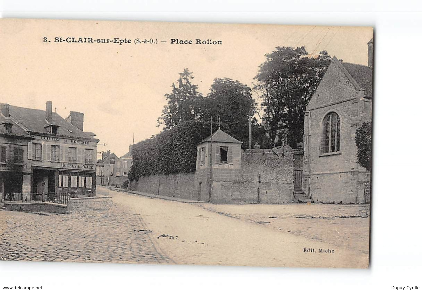 SAINT CLAIR SUR EPTE - Place Rollon - Très Bon état - Saint-Clair-sur-Epte