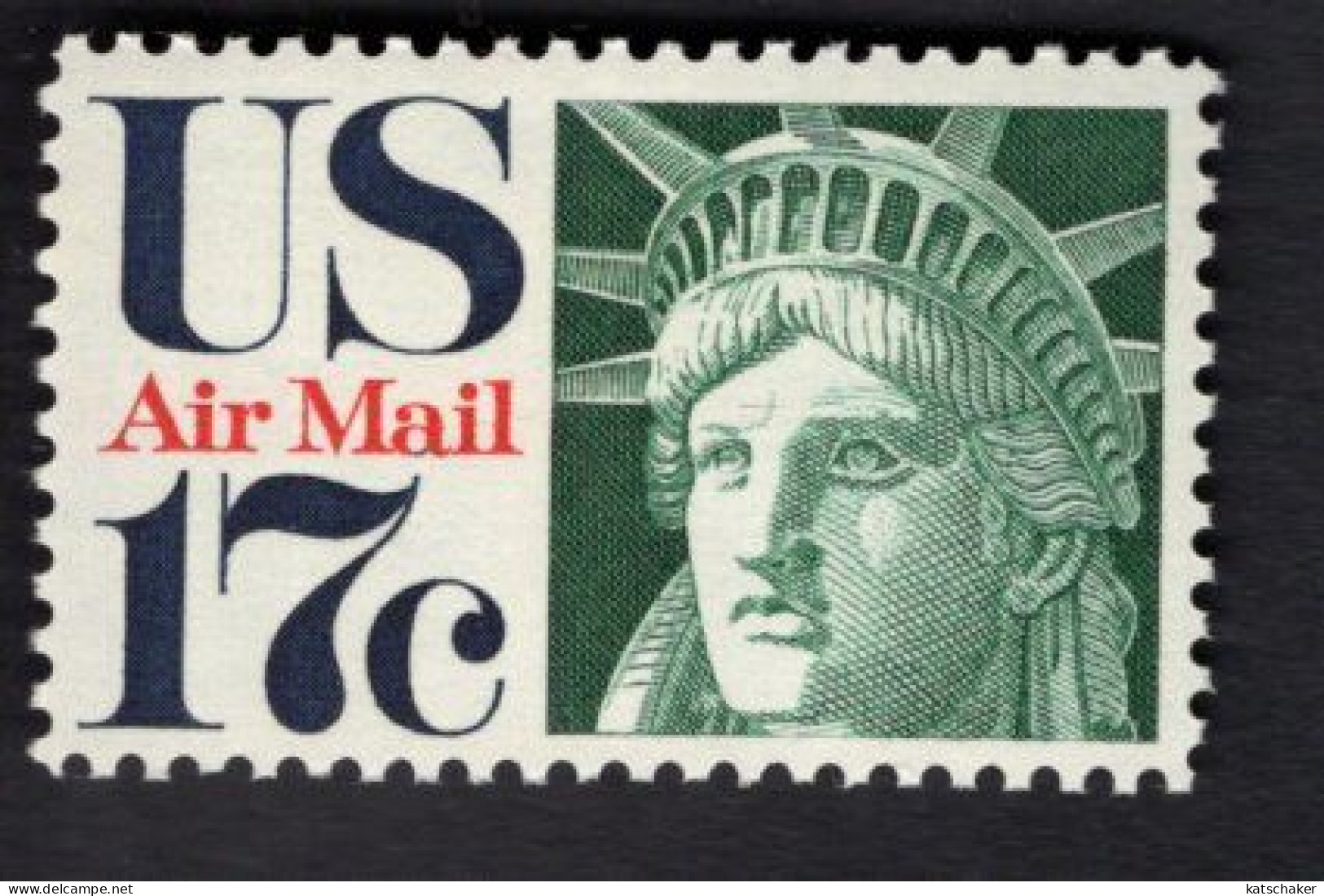 200223611 1971 SCOTT C80 (XX) POSTFRIS MINT NEVER HINGED  -   STATUE OF LIBERTY - 3b. 1961-... Ongebruikt