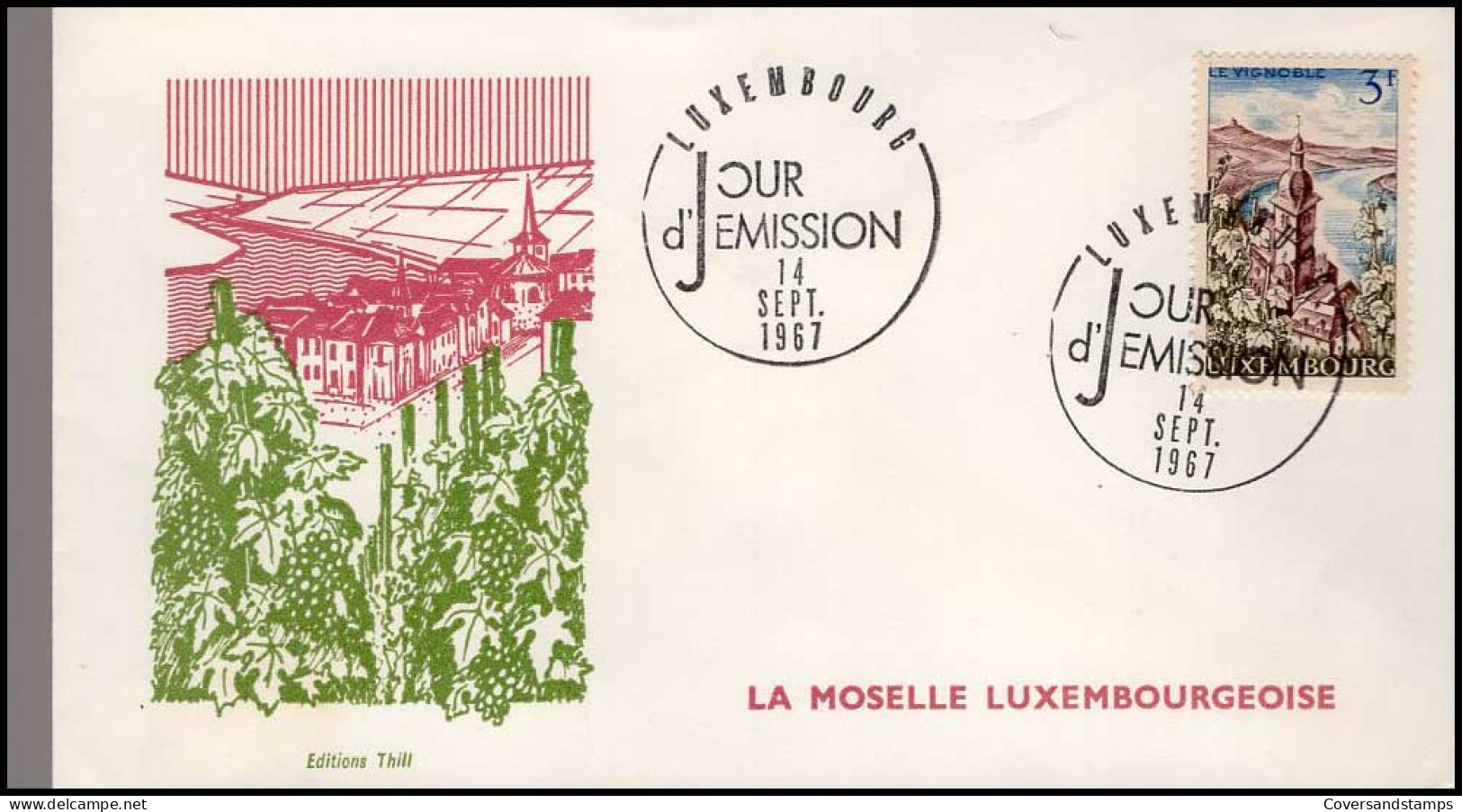 FDC - La Moselle Luxembourgeoise - FDC