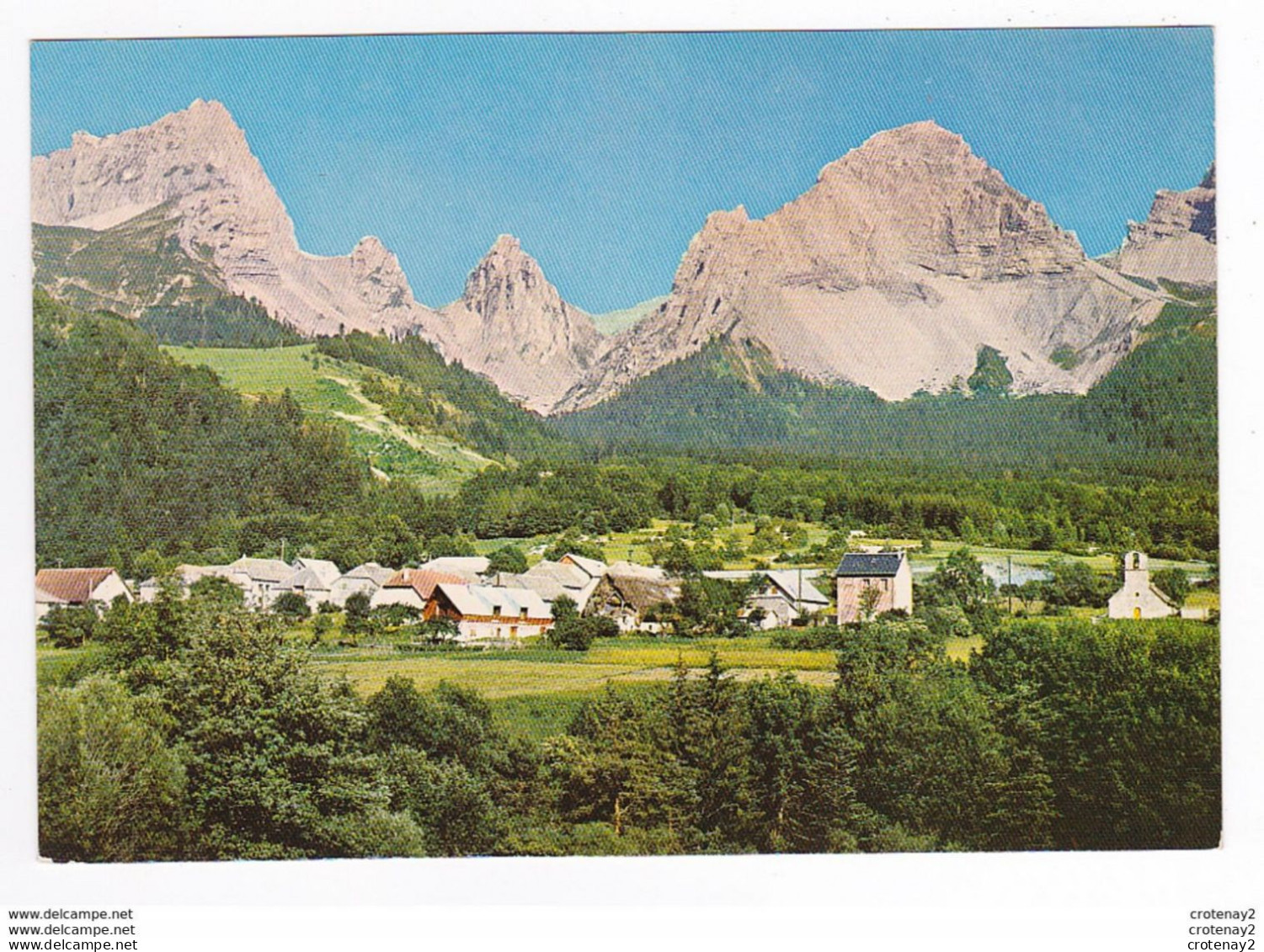 26 LUS LA CROIX HAUTE Vers Chatillon En Diois N1387 Hameau La JARJATTE Haut Bouffet Roc De Garnesier Crête Des Aiguilles - Châtillon-en-Diois