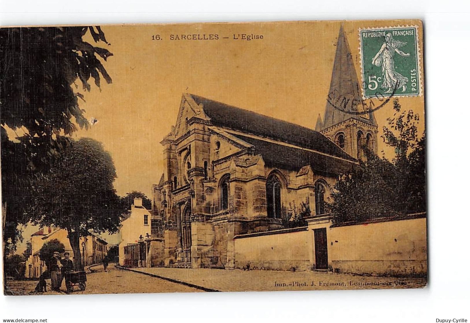 SARCELLES - L'Eglise - état - Sarcelles