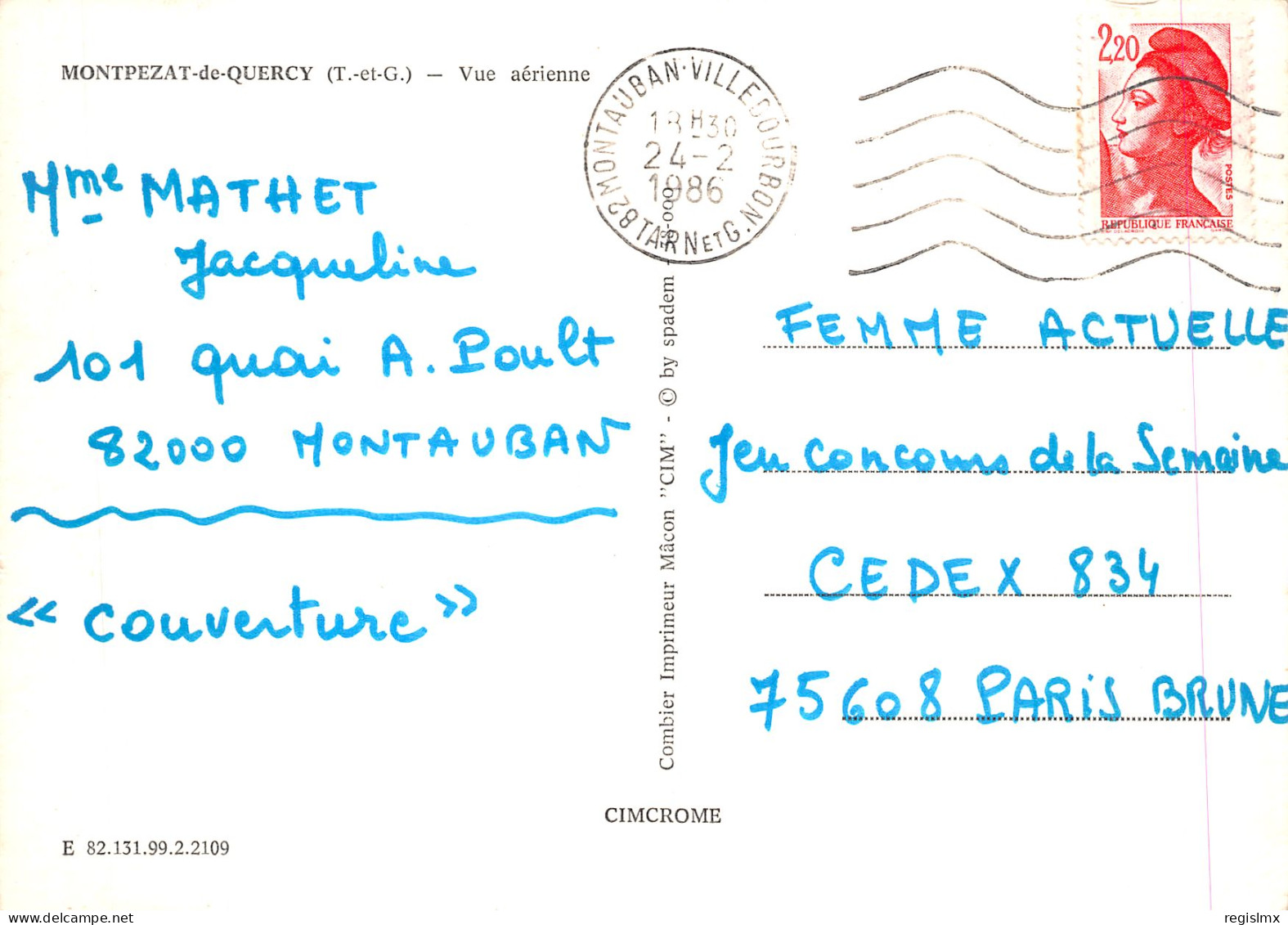 82-MONTPEZAT DE QUERCY-N°T2203-A/0305 - Montpezat De Quercy
