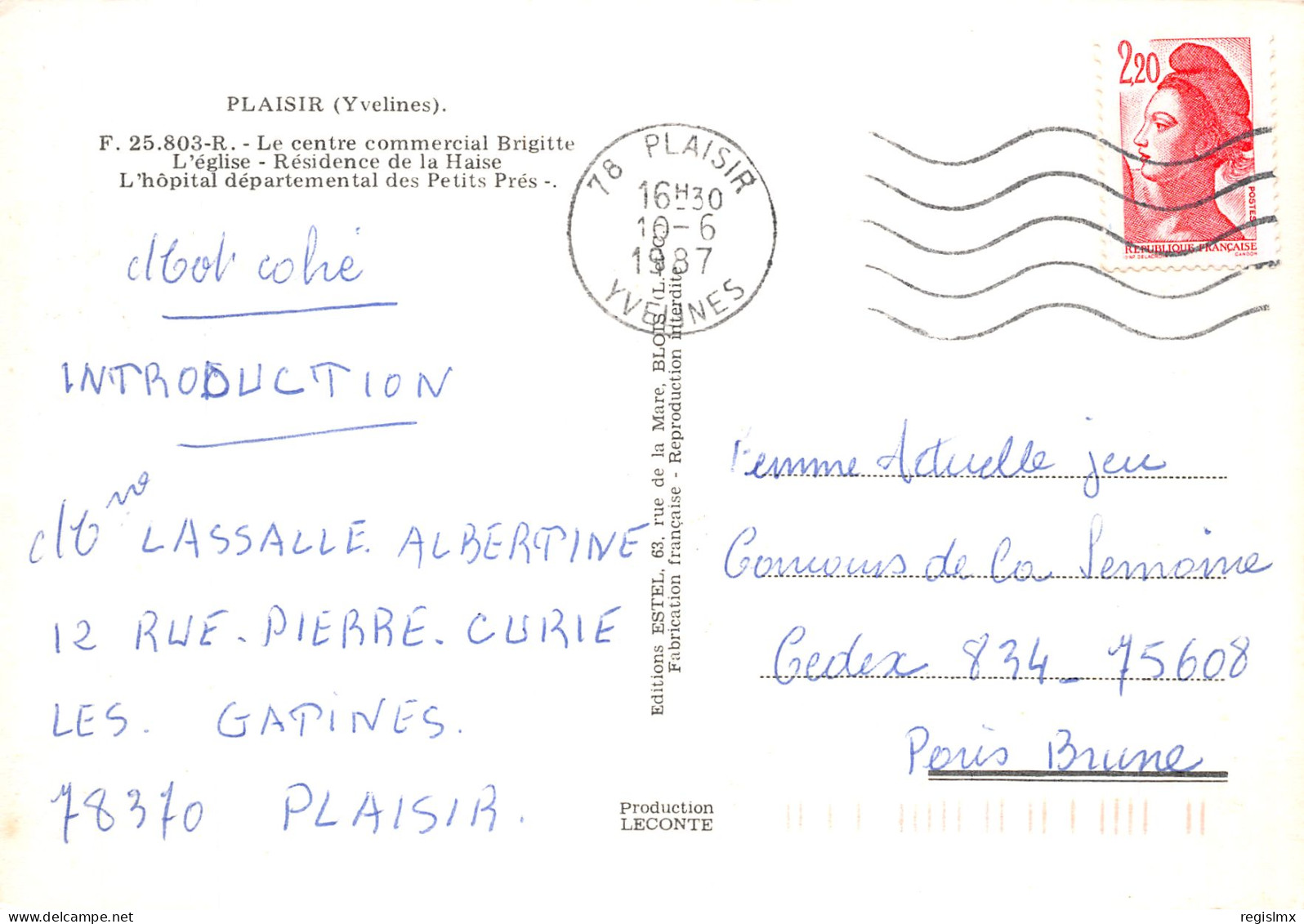 78-PLAISIR-N°T2203-D/0285 - Plaisir
