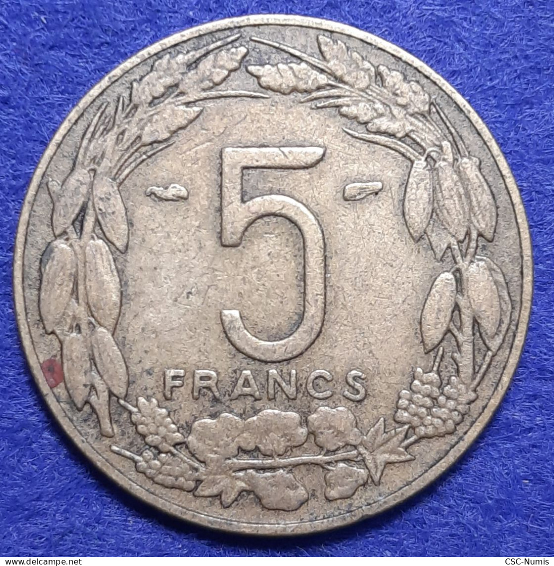 (CG#099) - Cameroun - 5 Francs 1958 - Cameroon