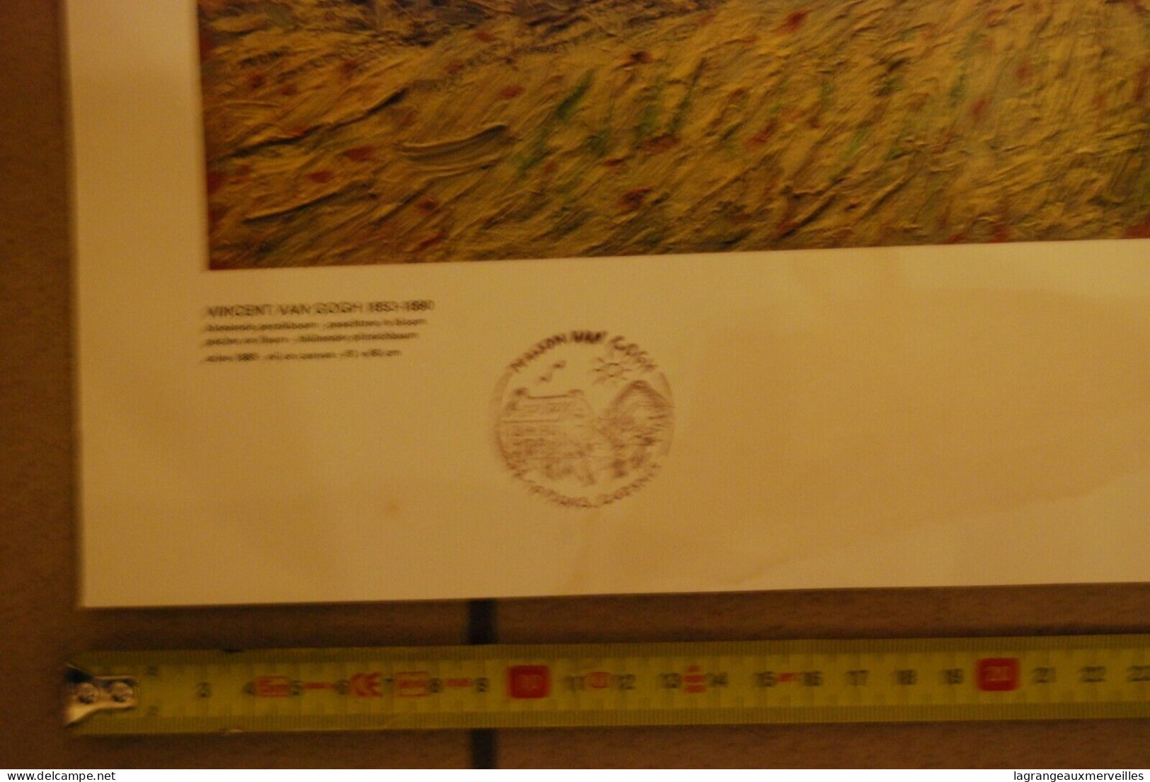 AF1 Ancienne Affiche - Oeuvre De Van Gogh - Mons - Plakate