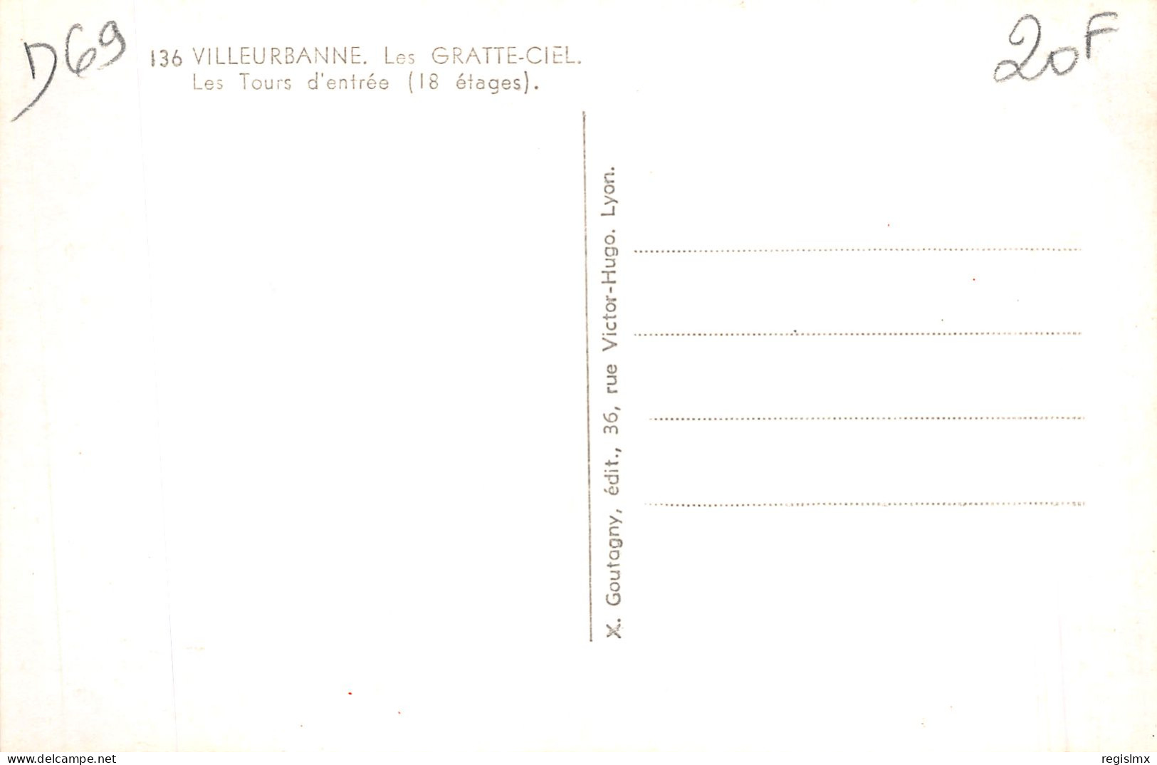 69-VILLEURBANNE-N°T2206-E/0337 - Villeurbanne