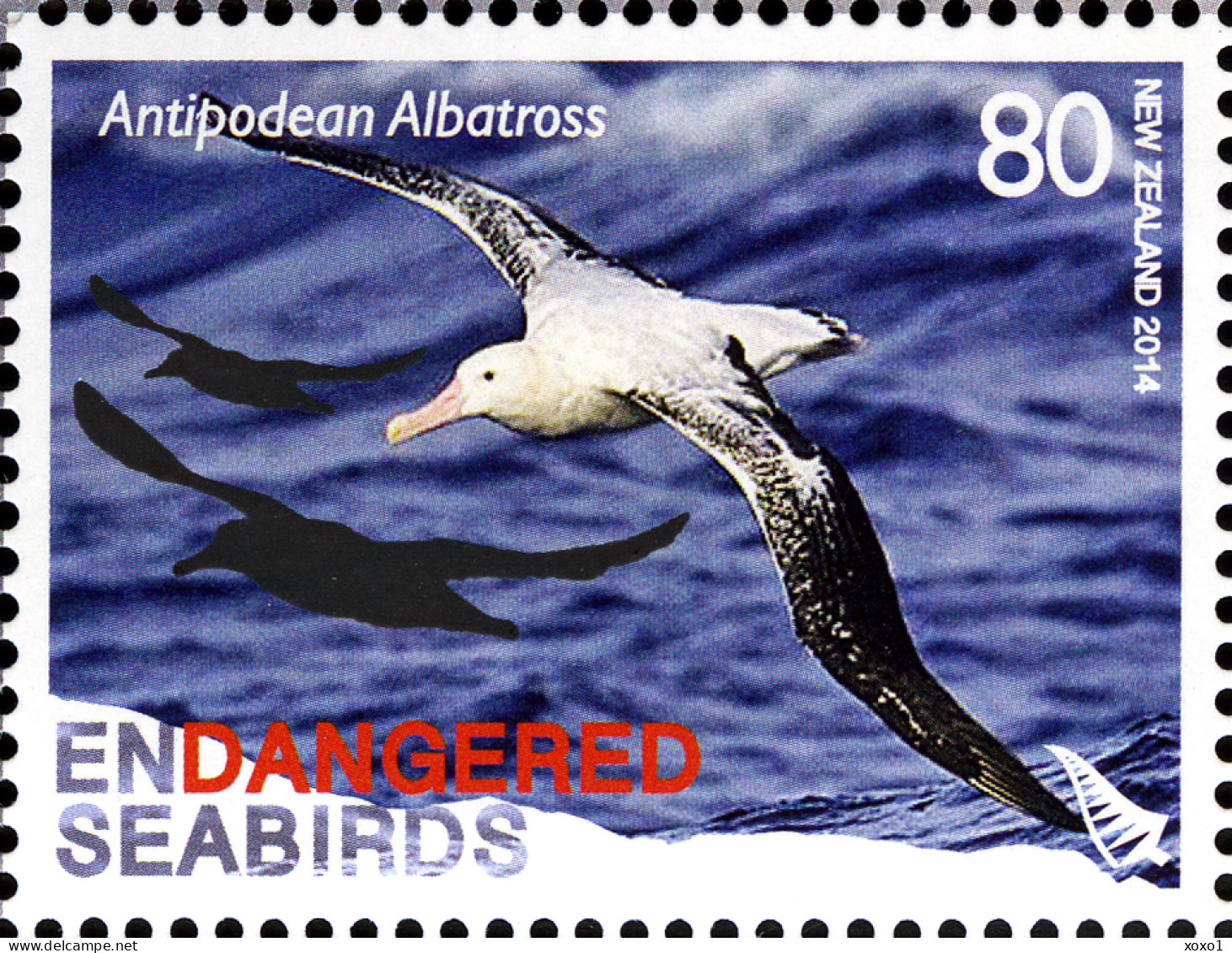 New Zealand 2014 MiNr. 3170 - 3174 (Block 336) Neuseeland ENDANGERED BIRDS 5v + S/sh  24,00 € - Autres & Non Classés