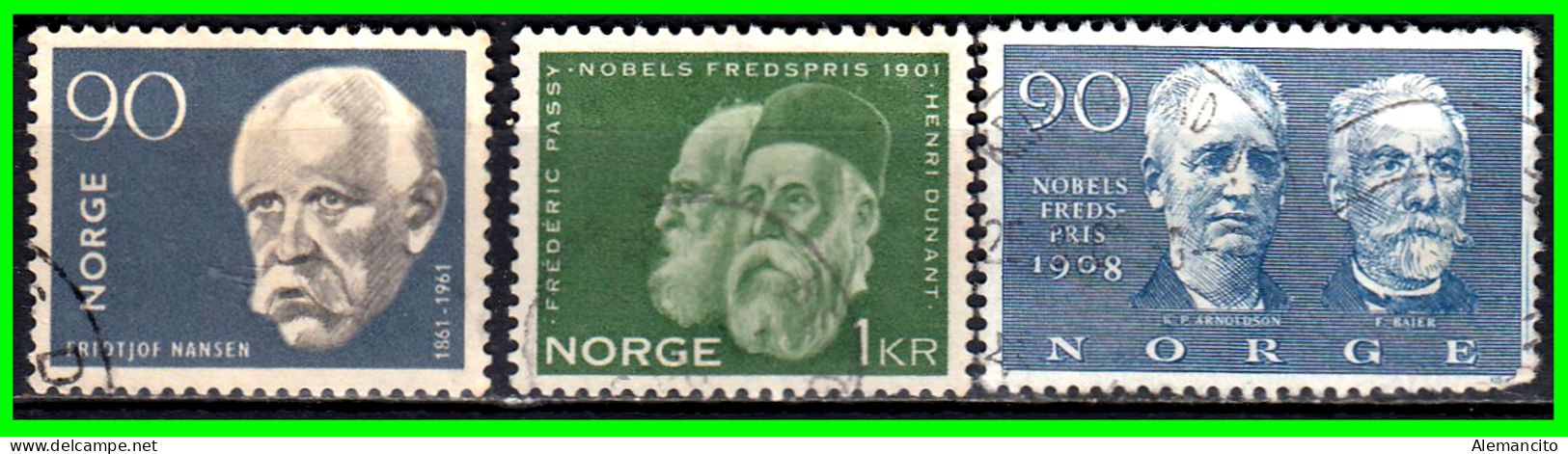 NORUEGA - NORWEY ( EUROPA ) SELLOS DE DIFERENTES AÑOS Y VALORES - Used Stamps