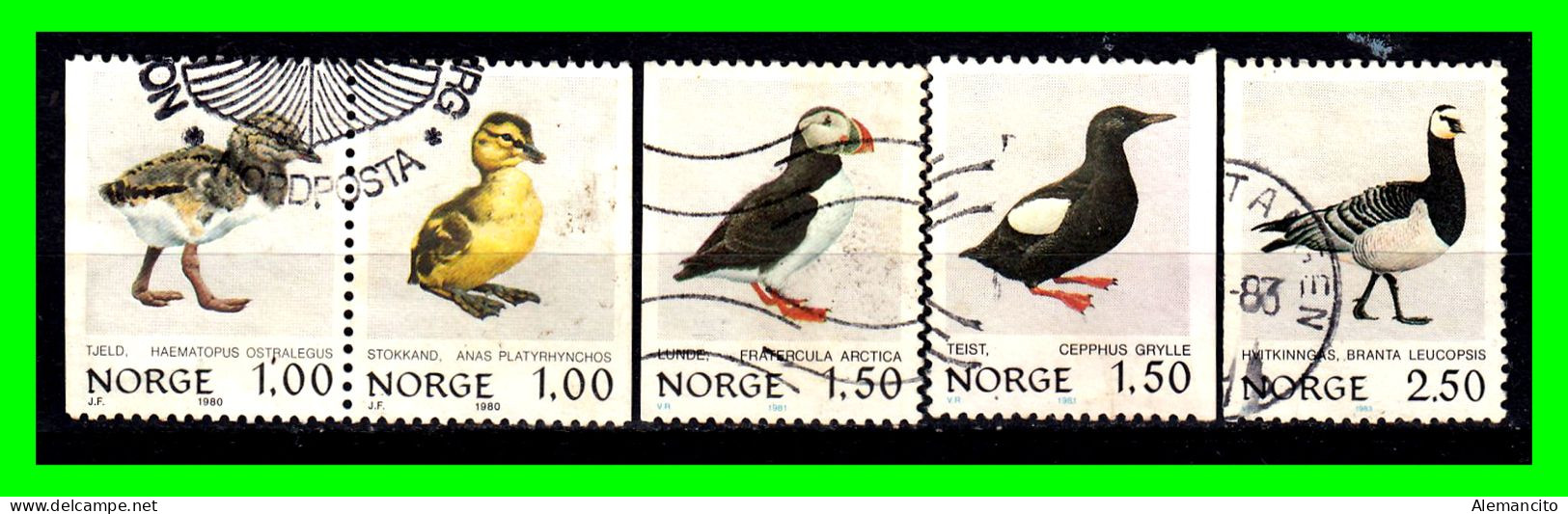 NORUEGA - NORWEY ( EUROPA ) SELLOS DE DIFERENTES AÑOS Y VALORES - Used Stamps