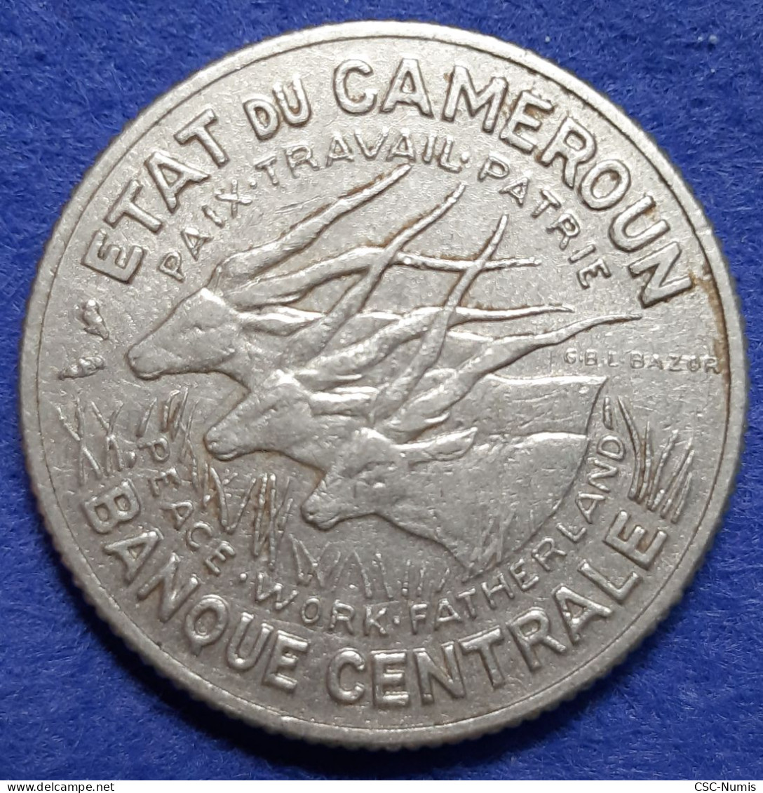 (CG#103) - Cameroun - 100 Francs 1966 - Camerún