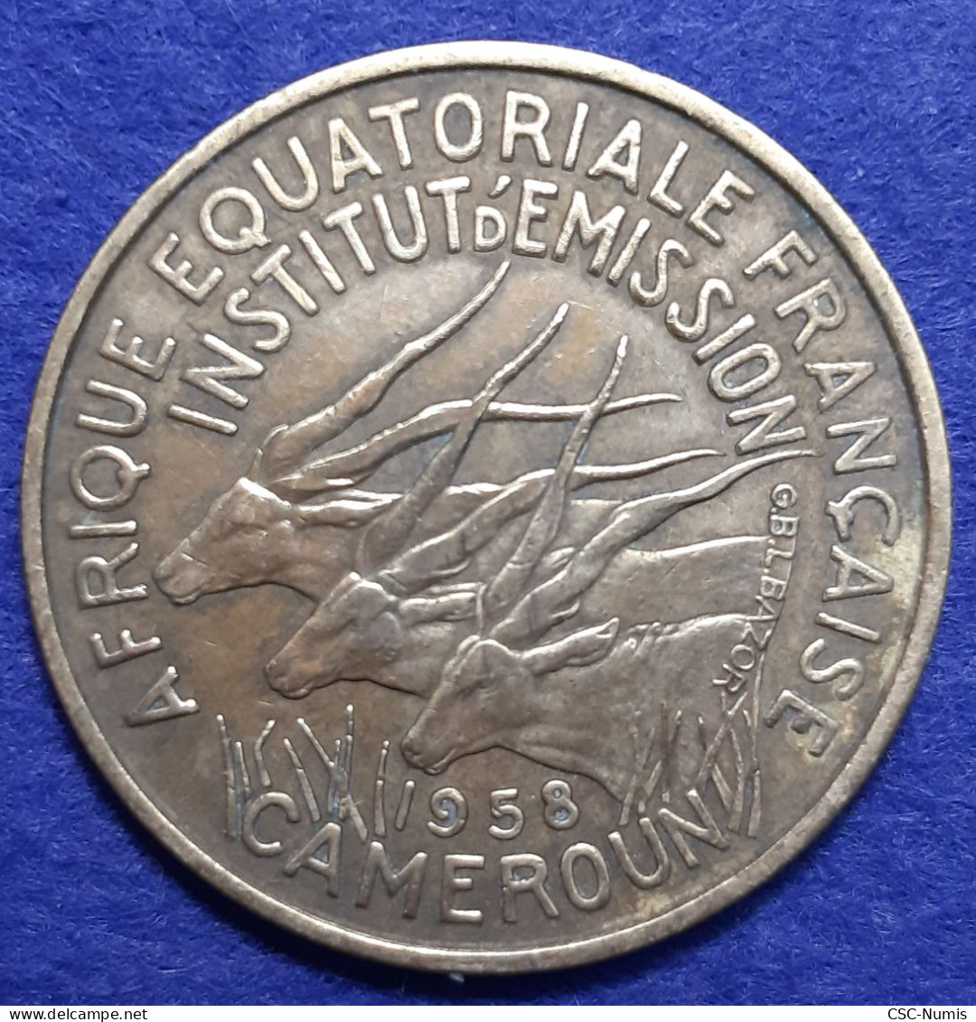 (CG#105) - Cameroun - 25 Francs 1958 - Kameroen
