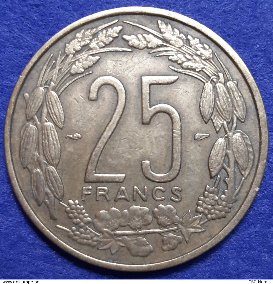 (CG#105) - Cameroun - 25 Francs 1958 - Camerún