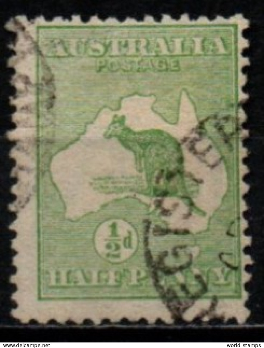 AUSTRALIE 1912-9 O FILIGRANE TYPE I° - Usati