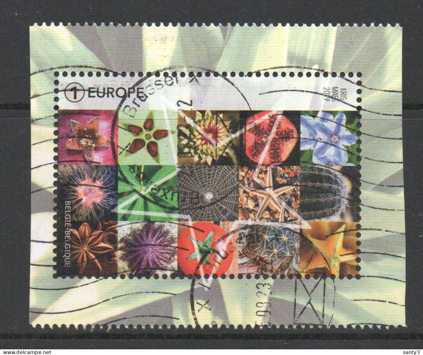 Belgie 2019  Yv 4845 Uit Blok , Hoge Waarde,  Prachtig Gestempeld - Used Stamps