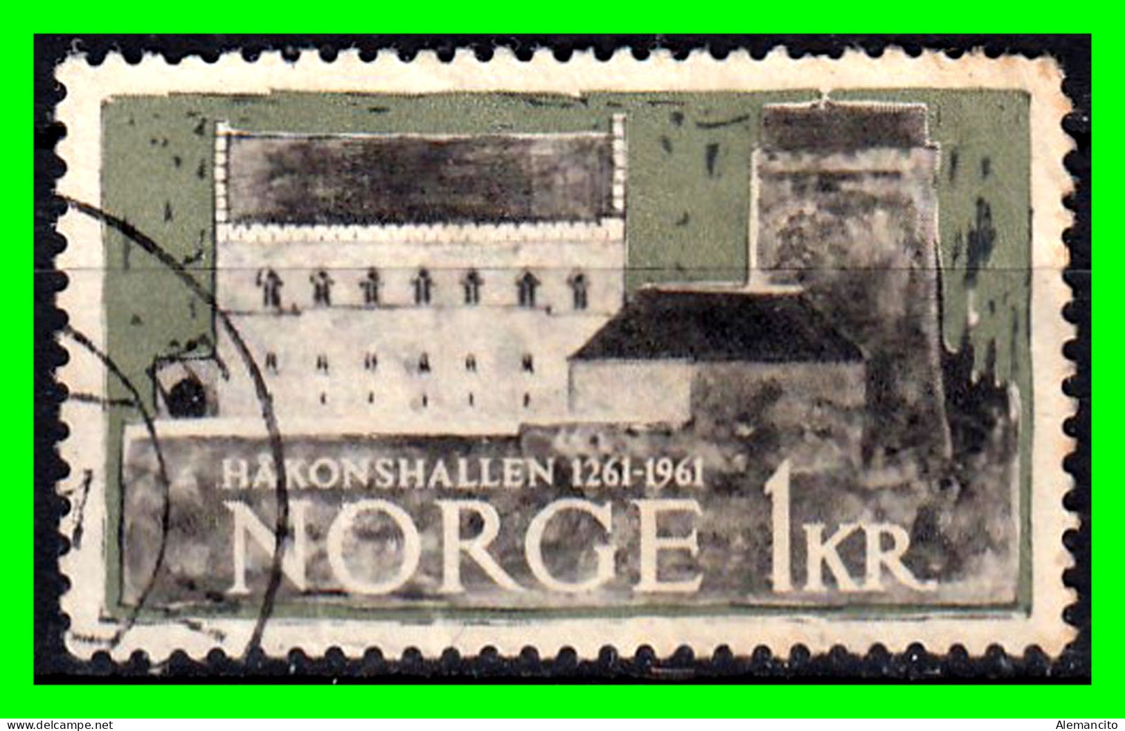 NORUEGA - NORWEY ( EUROPA ) SELLO AÑO 1961 - Oblitérés