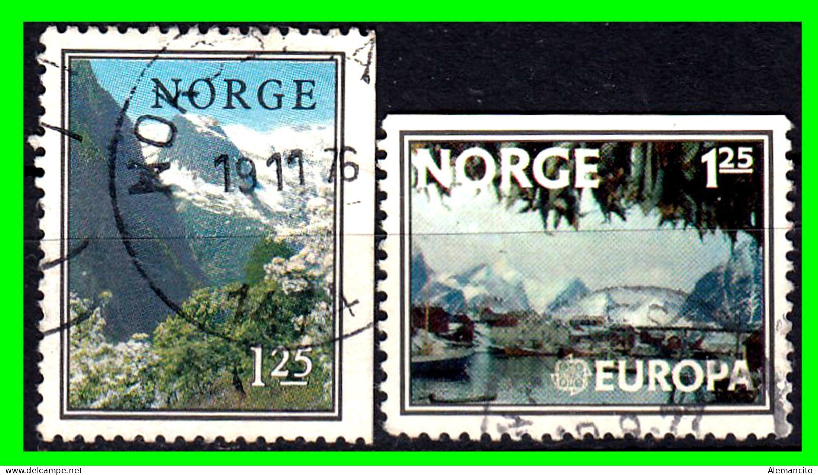 NORUEGA - NORWEY ( EUROPA ) SELLOS DE DIFERENTES AÑOS Y VALORES - Oblitérés