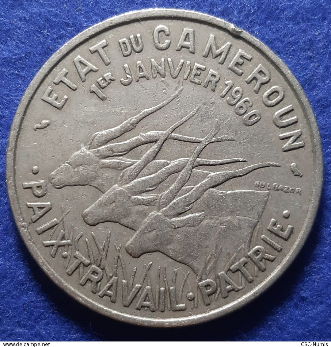 (CG#107) - Cameroun - 50 Francs 1960 - Kameroen