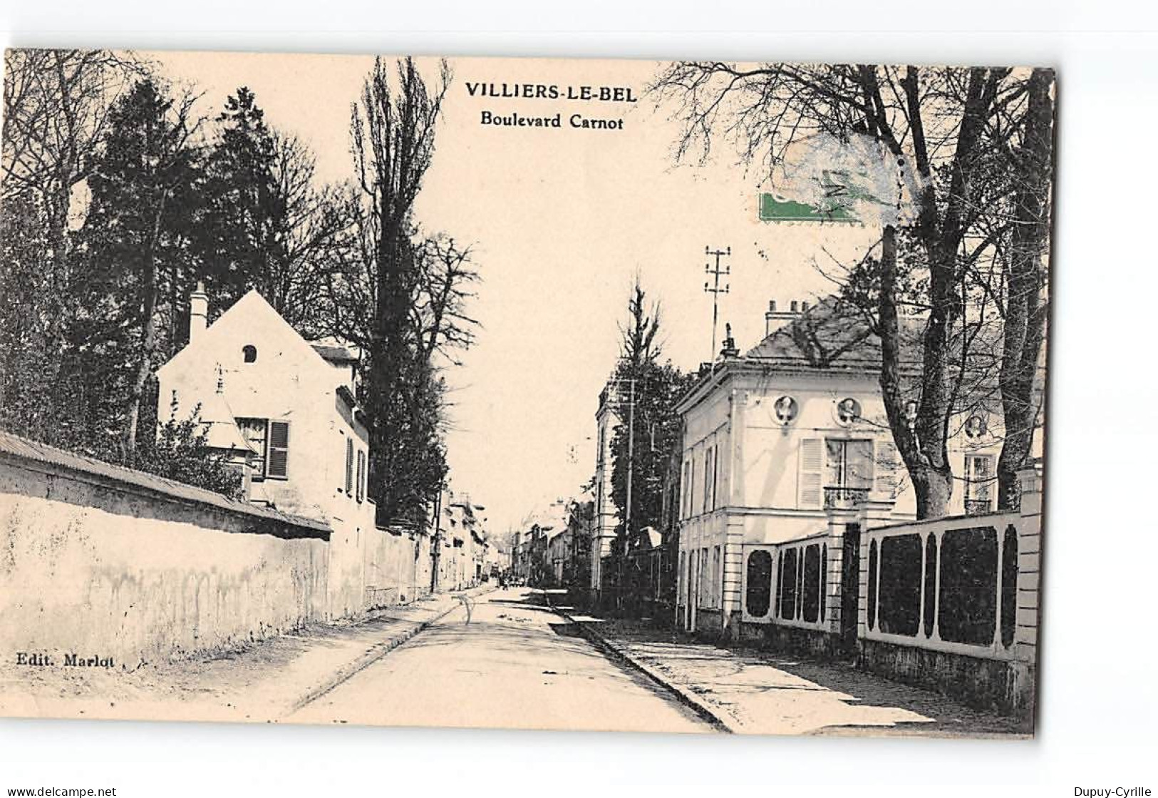 VILLIERS LE BEL - Boulevard Carnot - Très Bon état - Villiers Le Bel