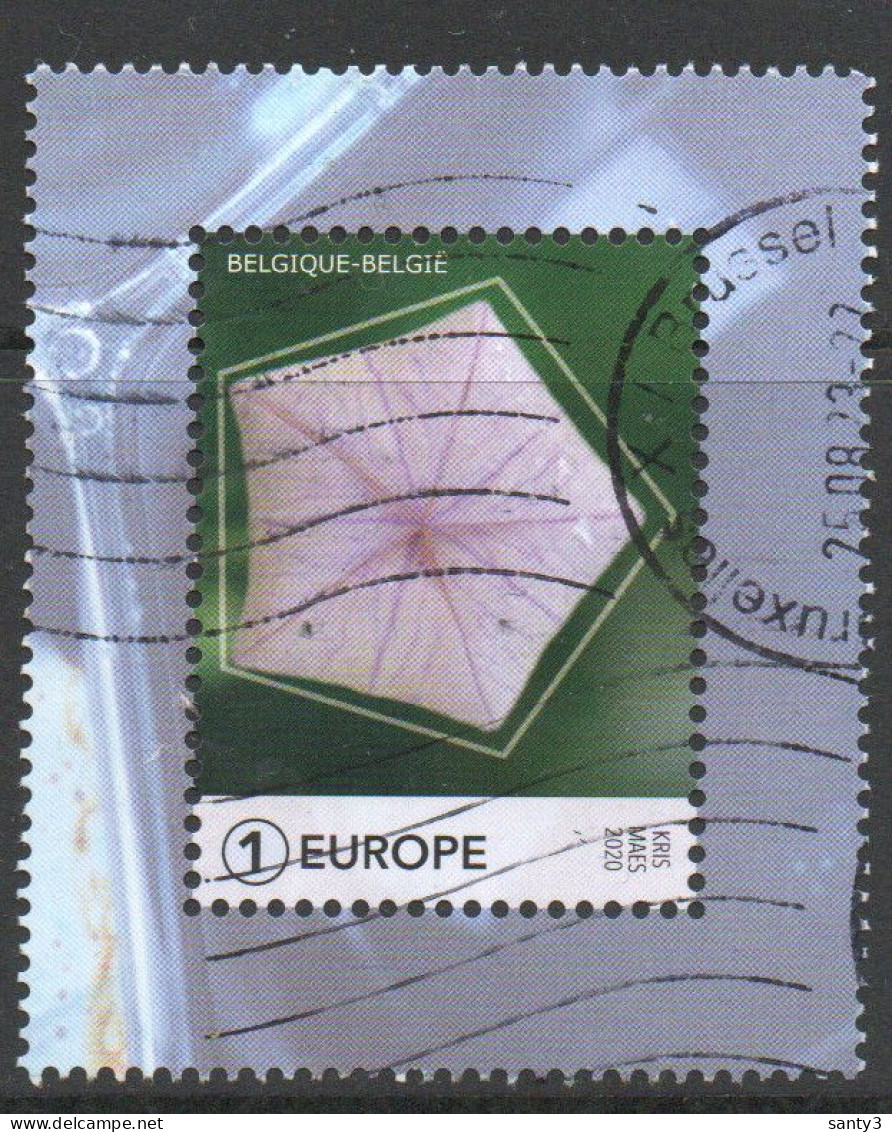 Belgie 2020  Yv 4897 Uit Blok , Hoge Waarde,  Prachtig Gestempeld - Used Stamps