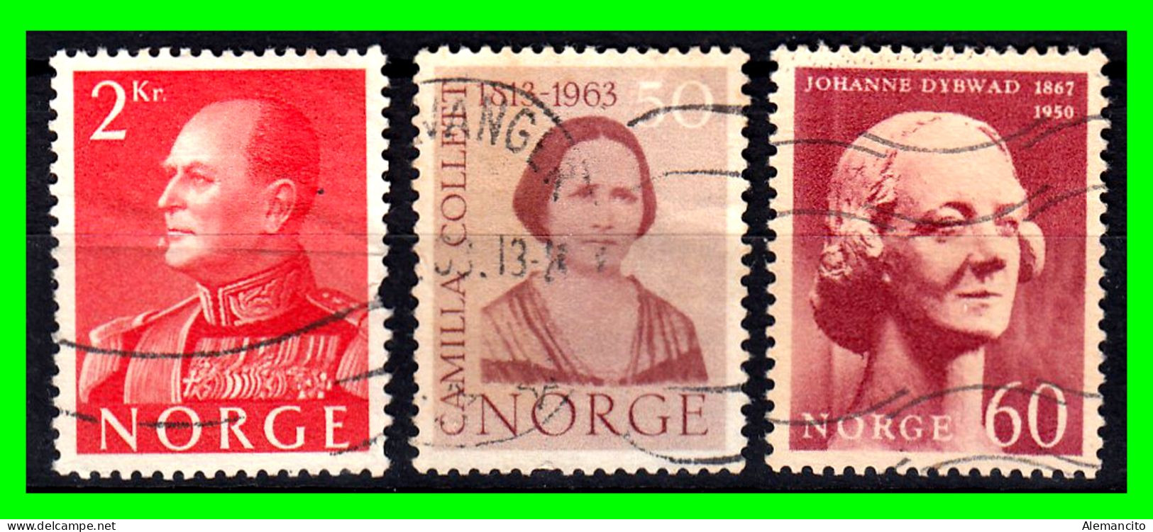 NORUEGA - NORWEY ( EUROPA ) SELLOS DE DIFERENTES AÑOS Y VALORES - Used Stamps