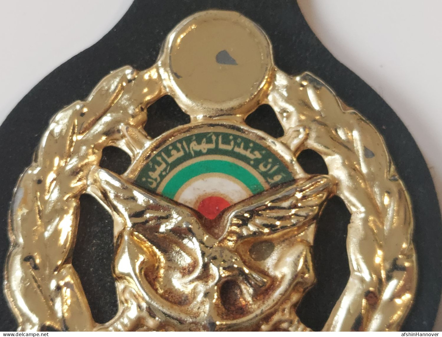 Persian, Iran , Iranian Badge Of The Iran Army  Infantry Force   نشان نیروی زمینی ارتش - Hueste