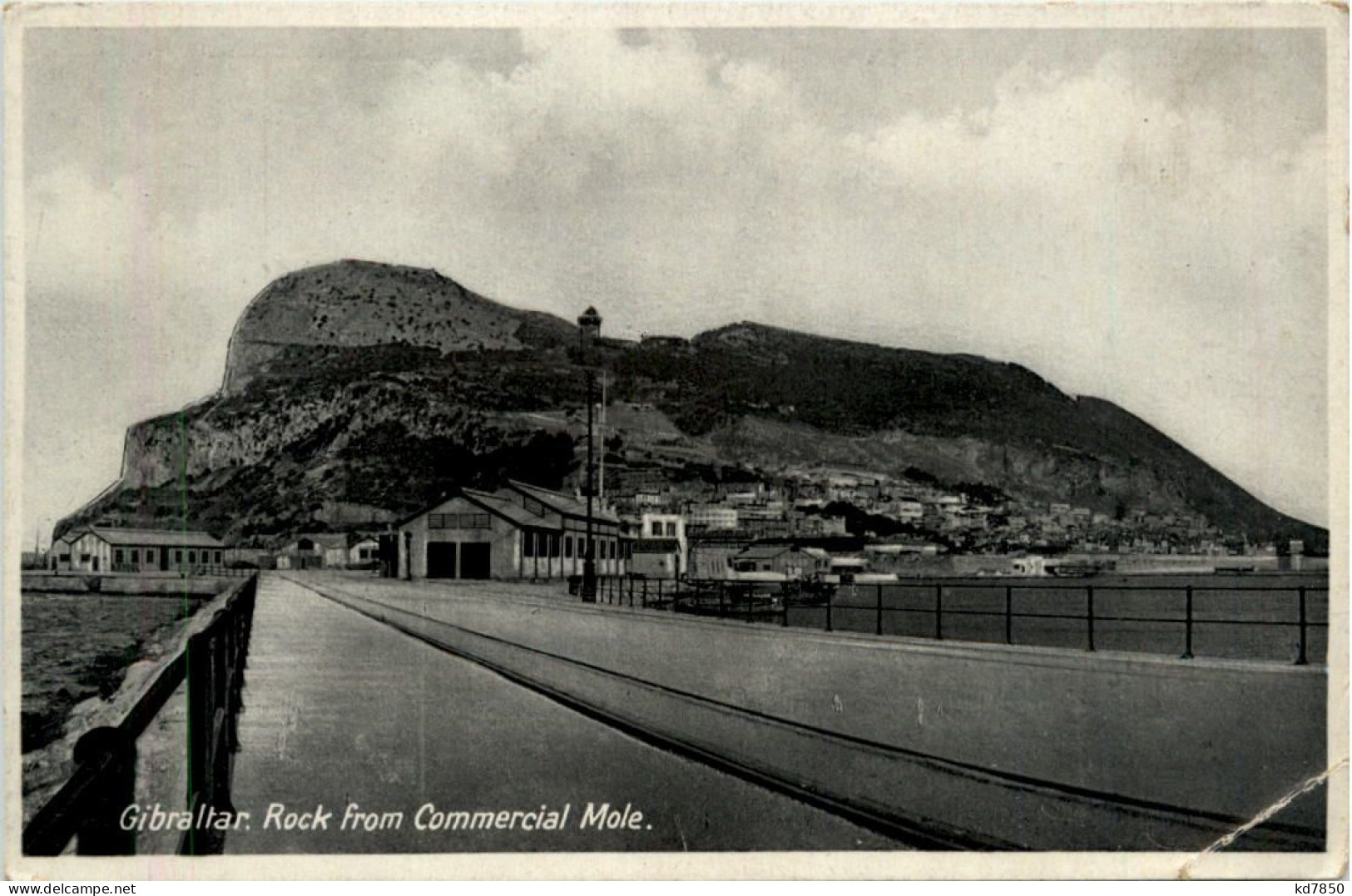 Gibraltar - Rock From Commercial Mole - Gibilterra