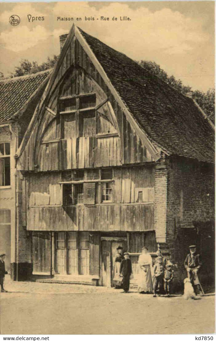 Ypres - Maison En Bois - Rue De Lille - Ieper