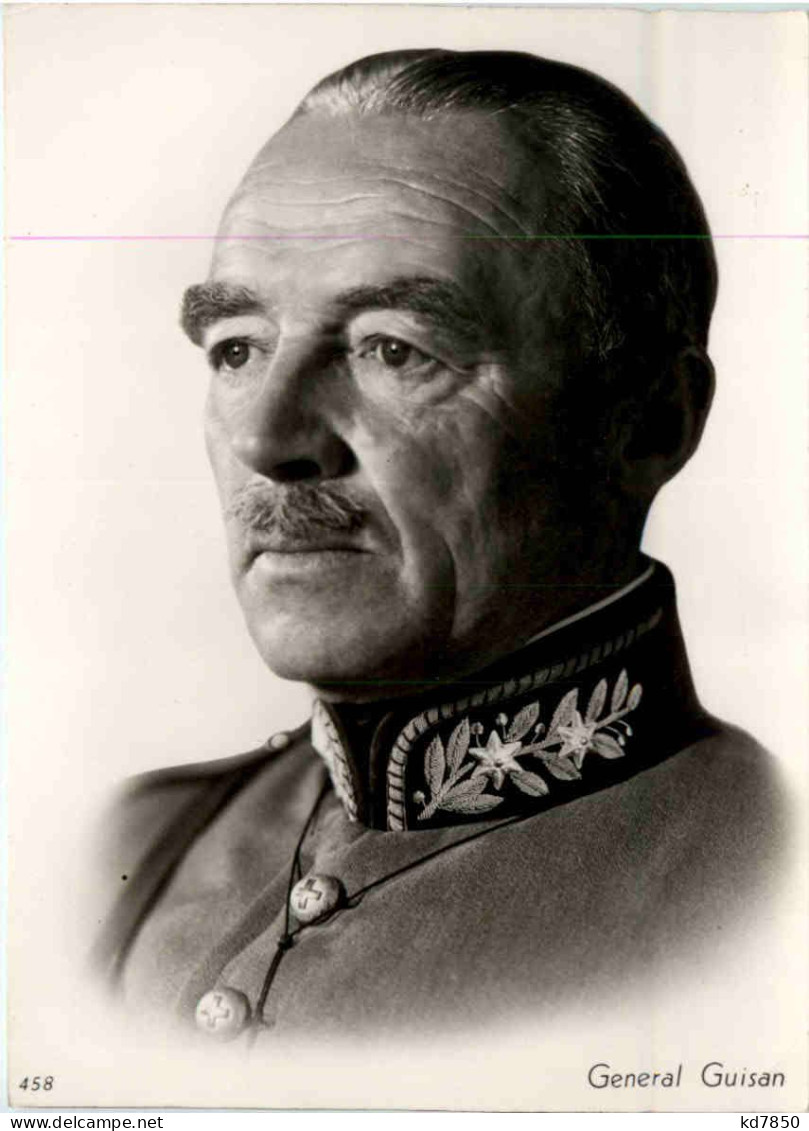 General Guisan - Politische Und Militärische Männer