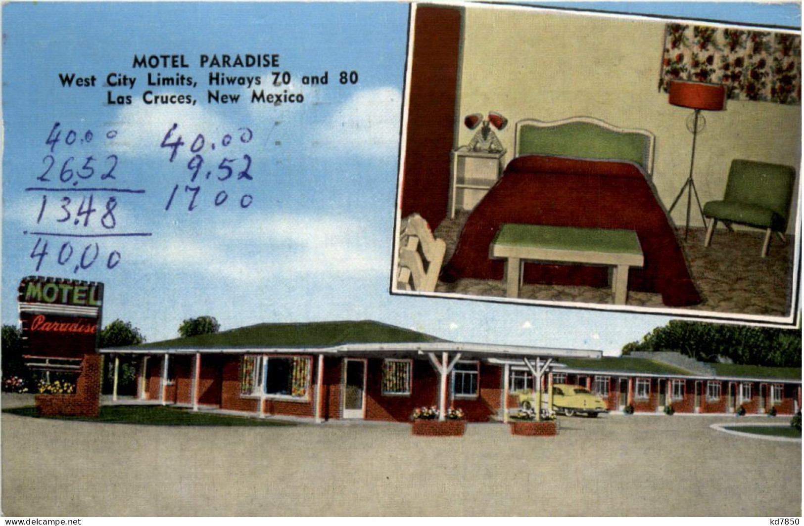 New Mexico - Motel Paradise - Las Cruces - Other & Unclassified