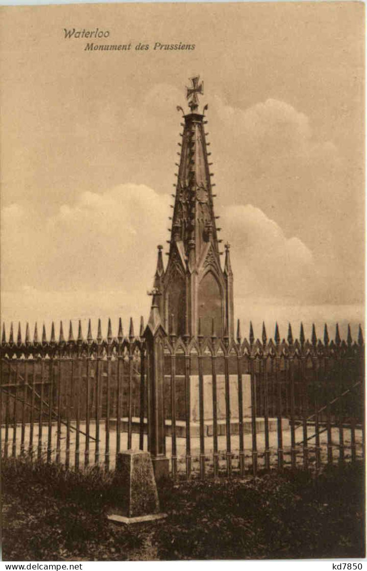 Waterloo - Monument Des Prussiens - Waterloo