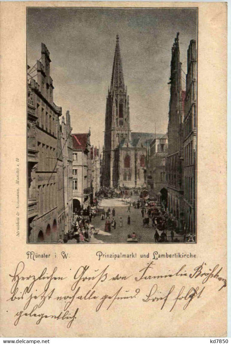 Münster In Westfalen - Prinzipalmarkt - Münster