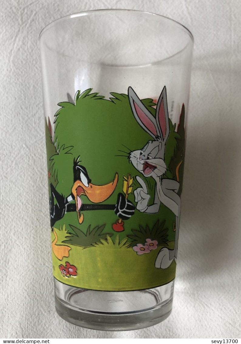 Grand Verre à Moutarde Bugs Bunny Et Ses Amis - Warner Bros Année 1993 - Gläser