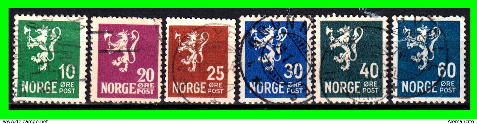 NORUEGA - NORWEY ( EUROPA ) SELLOS DE DIFERENTES AÑOS Y VALORES - Used Stamps