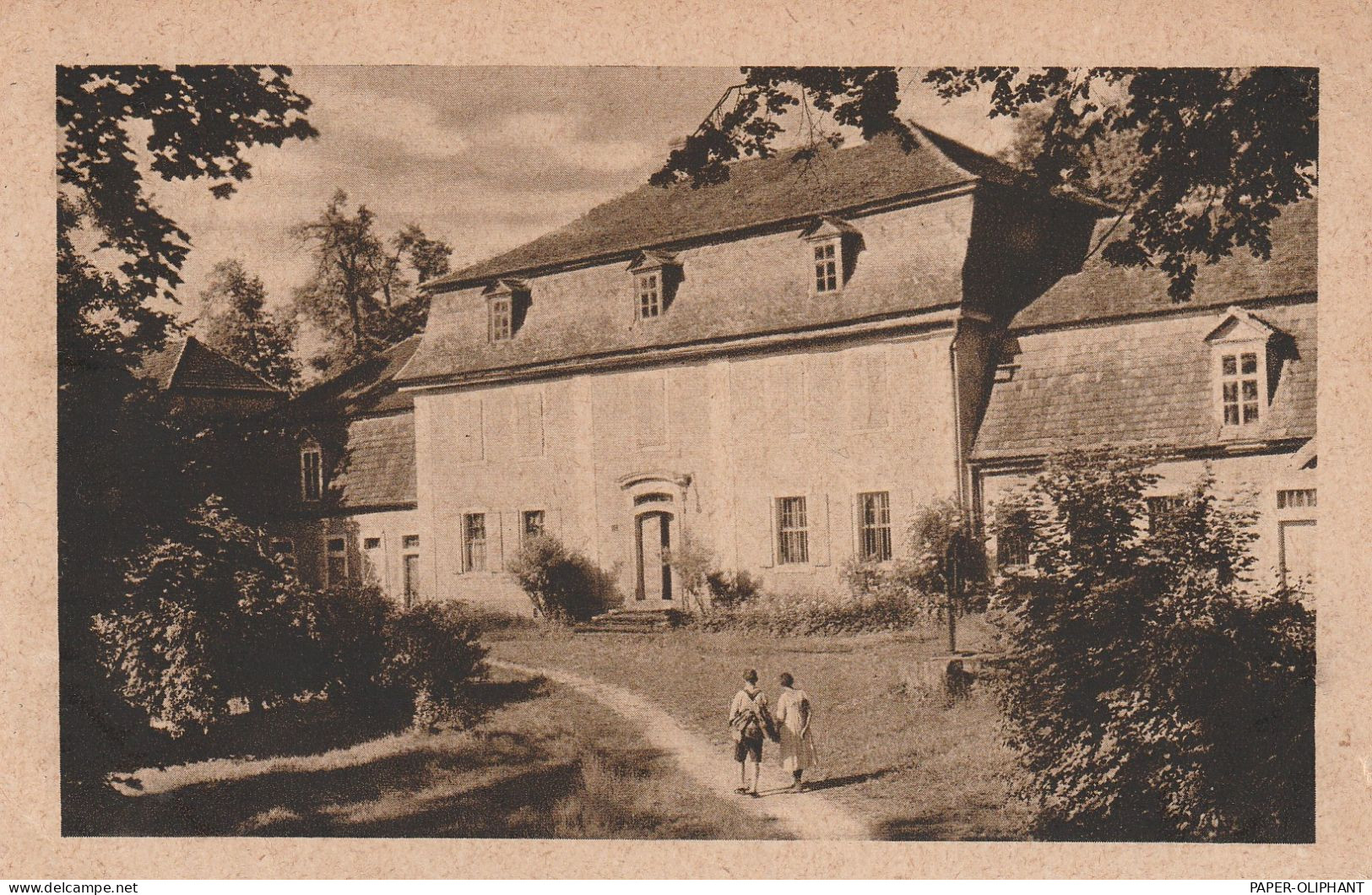 0-6820 RUDOLSTADT - BREITENHEERDA, Gutsschloß Tännich, Reichsferienheim - Rudolstadt