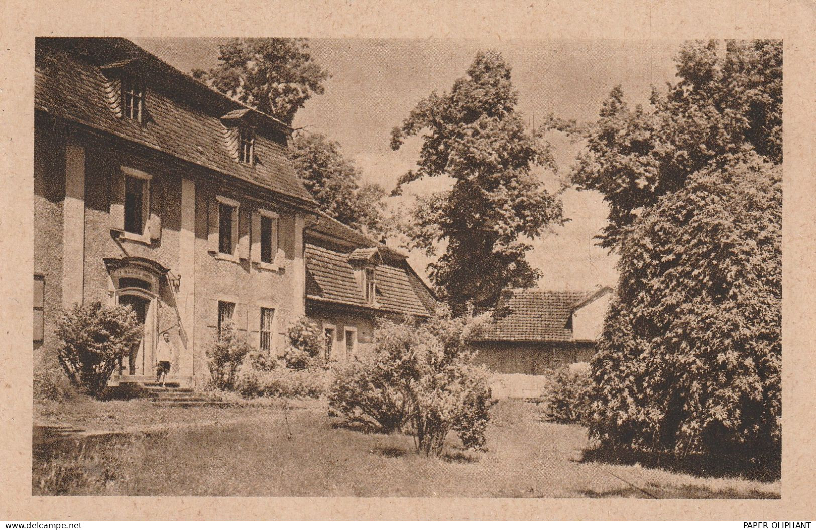 0-6820 RUDOLSTADT - BREITENHEERDA, Gutsschloß Tännich, Reichsferienheim - Rudolstadt