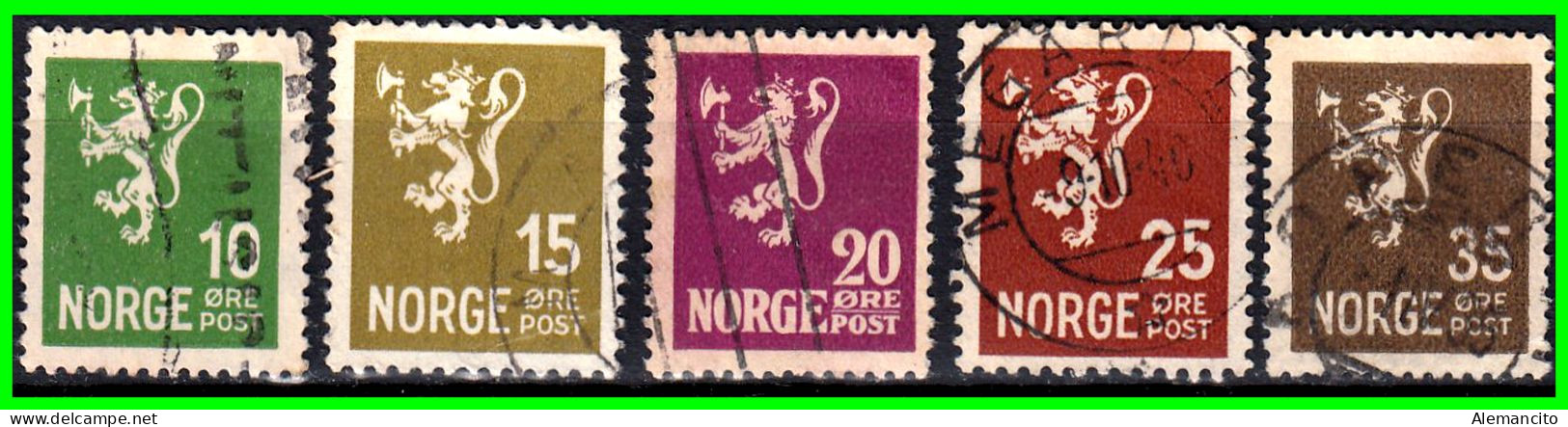 NORUEGA - NORWEY ( EUROPA ) SELLOS DE DIFERENTES AÑOS Y VALORES - Used Stamps