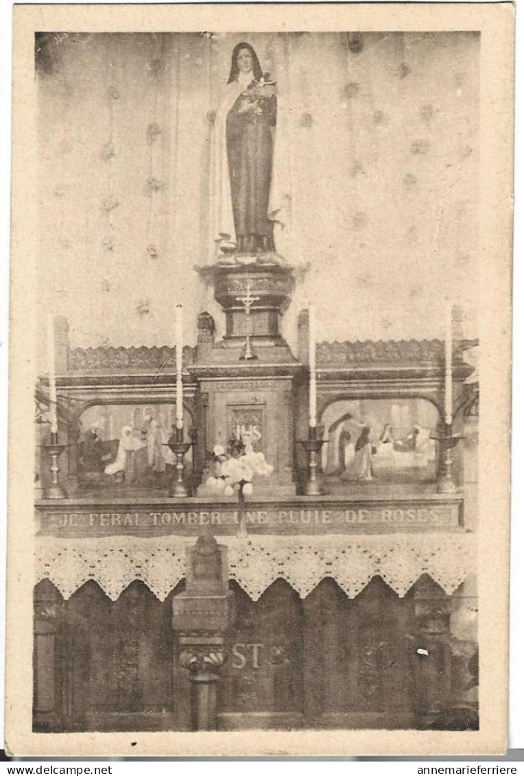 CARNIERES - Eglise Du Centre - Autel érigé En L'Honneur De Ste Thérèse De Lisieux Le 7 Avril 1929 - Morlanwelz