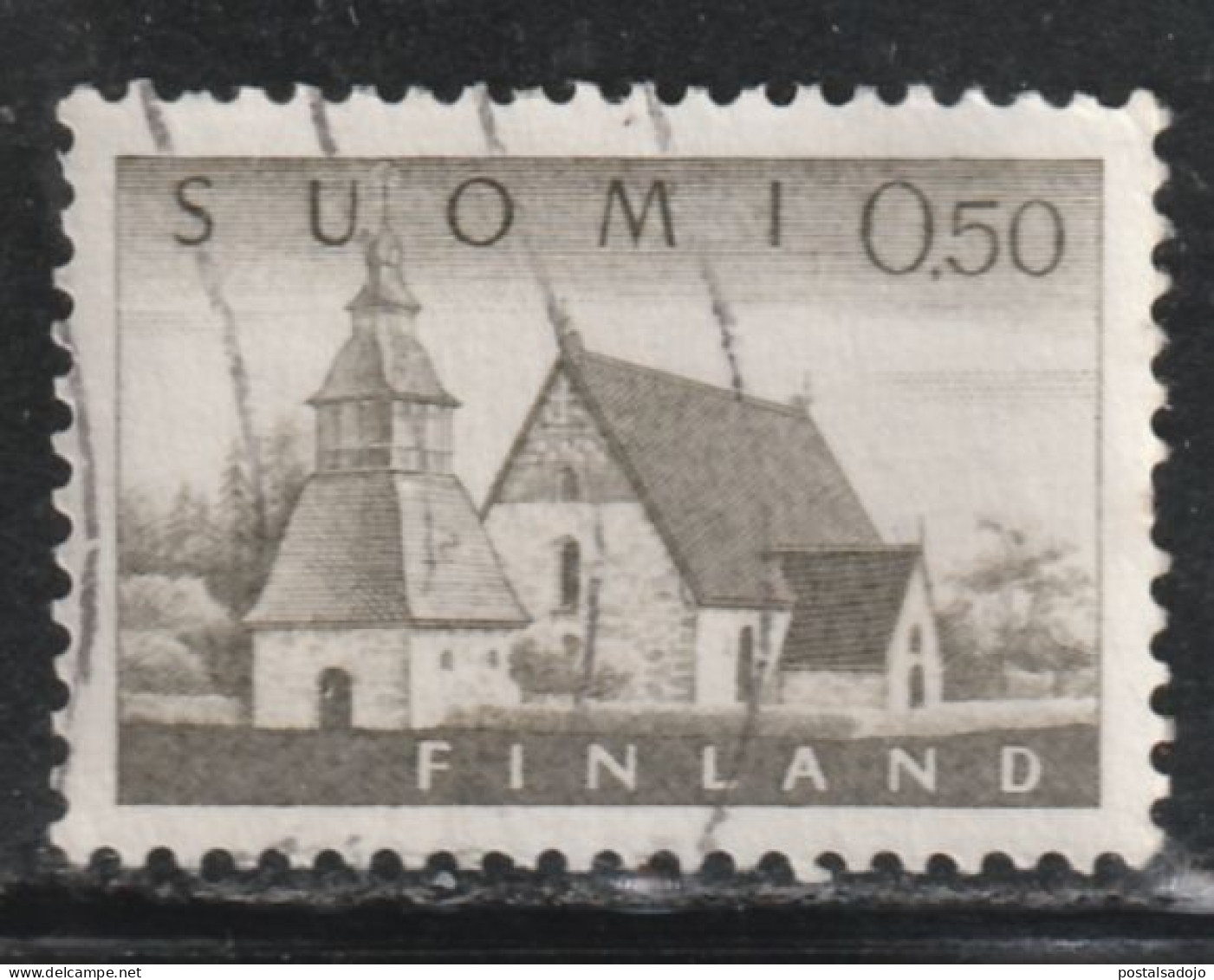 FINLANDE 490 // YVERT 454  // 1957 - Used Stamps