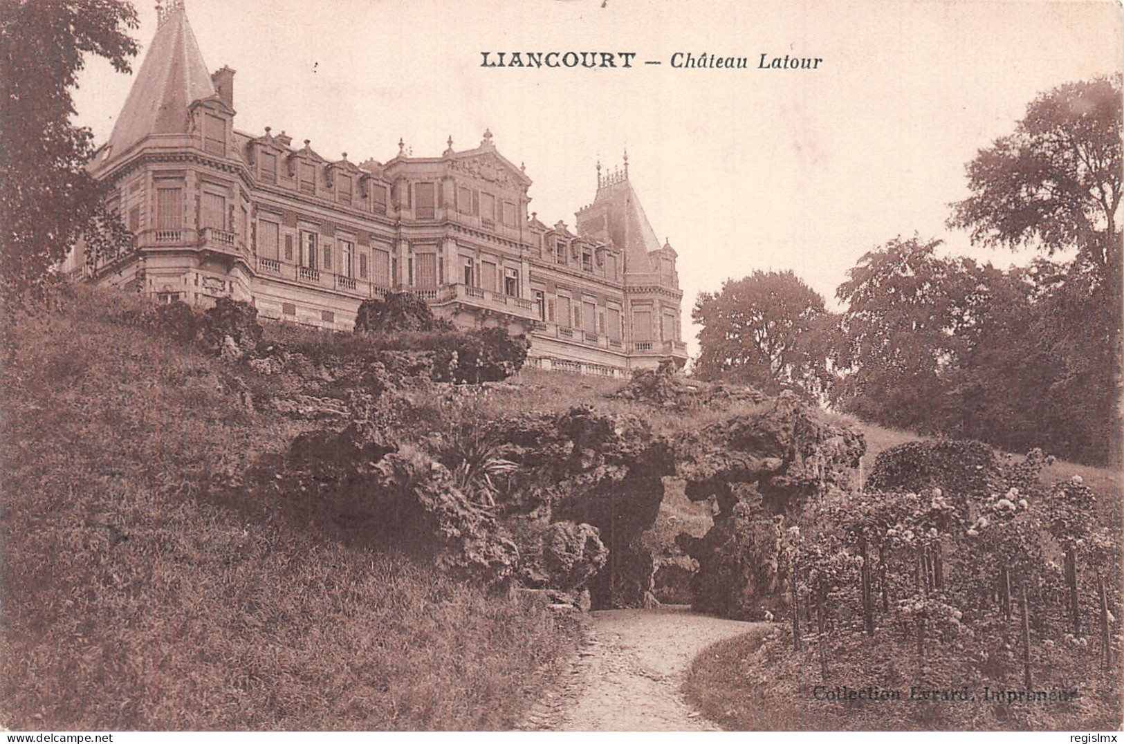60-LIANCOURT LE CHATEAU LATOUR-N°T2213-B/0017 - Liancourt