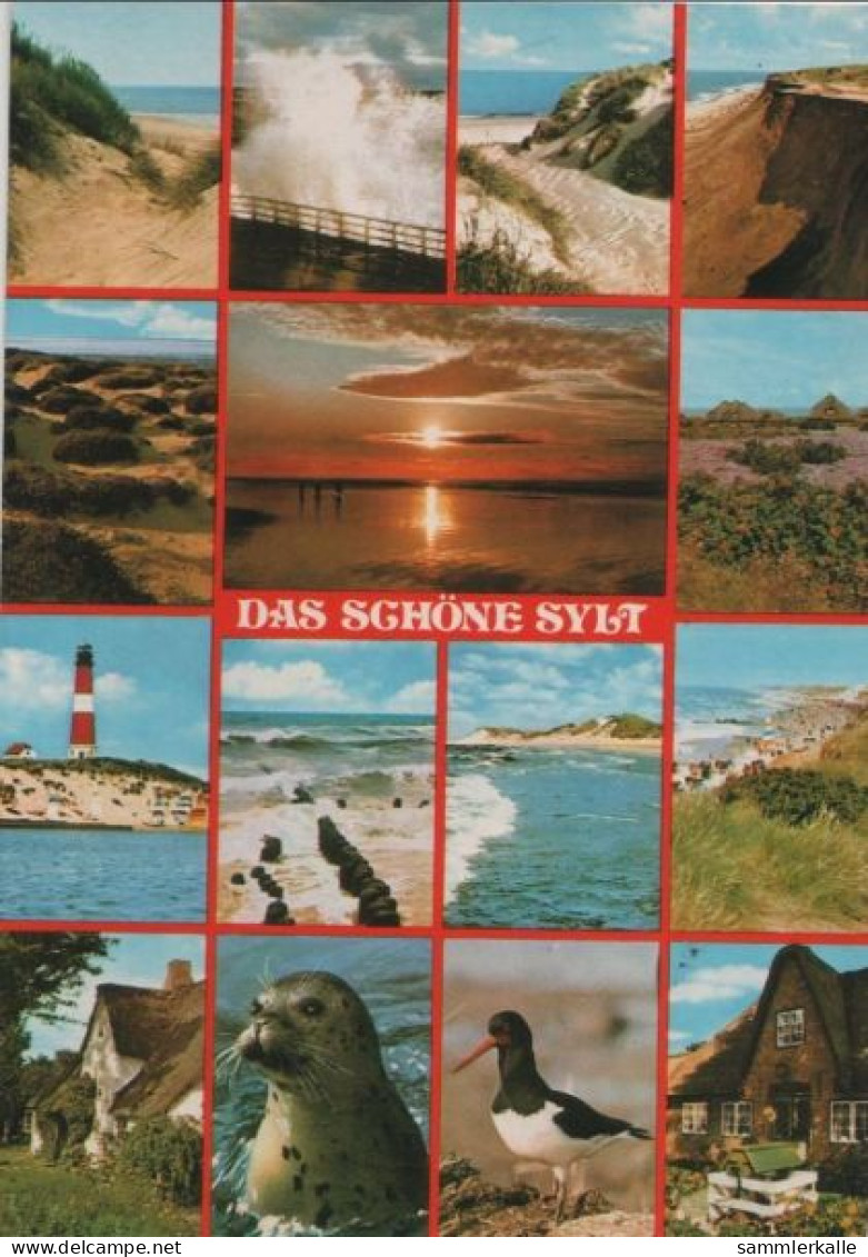 74572 - Sylt - 15 Teilbilder - 1987 - Sylt