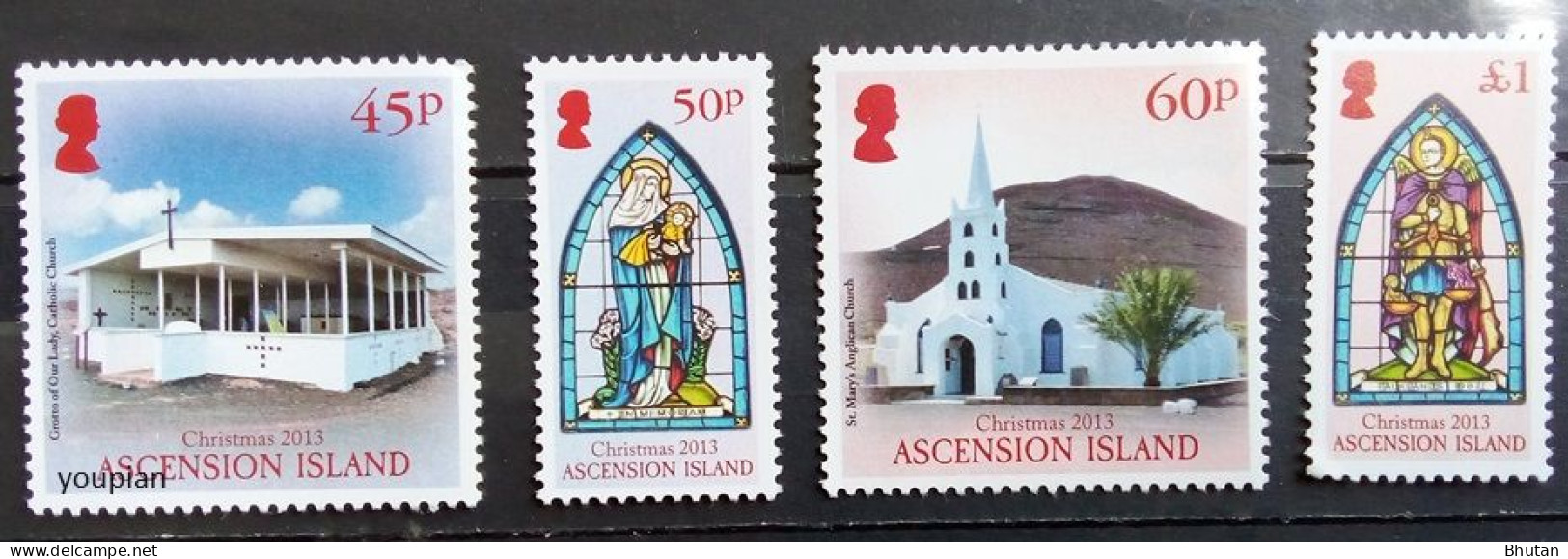 Ascension 2013, Christmas, MNH Stamps Set - Ascension (Ile De L')