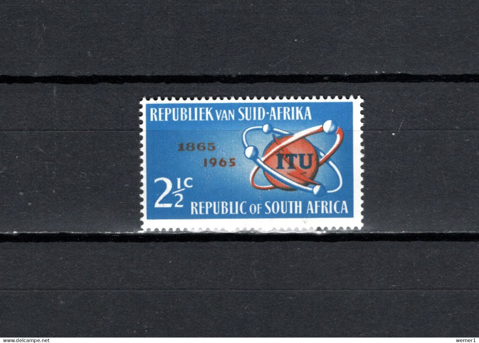 South Africa 1965 Space, ITU Centenary Stamp MNH - Afrique